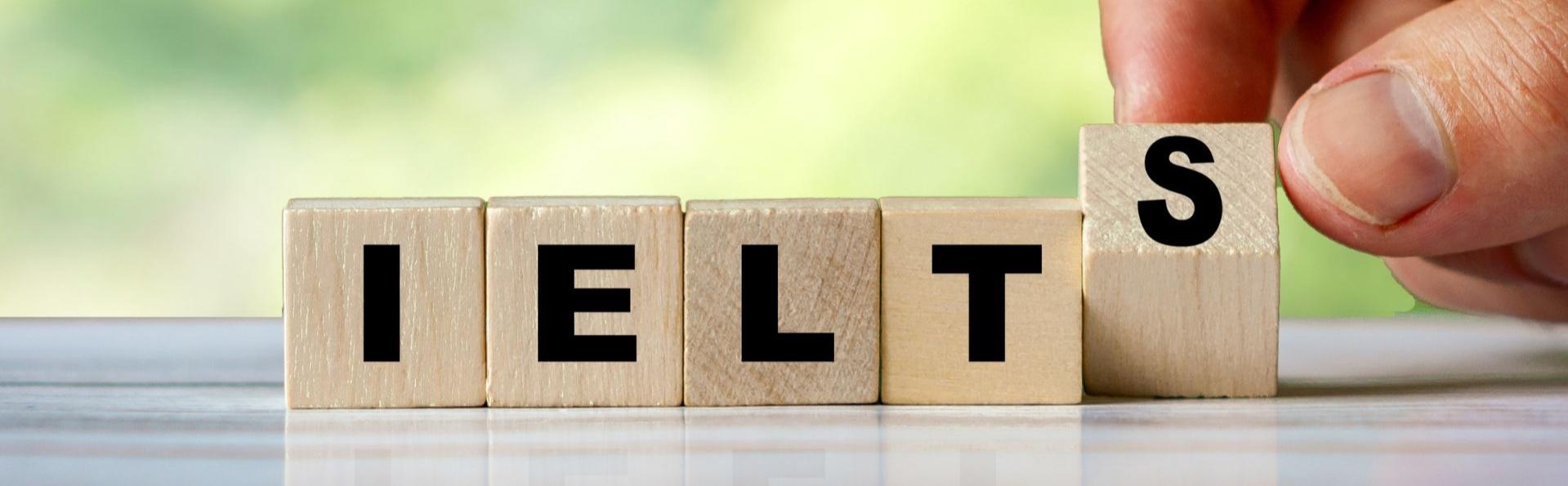 Students preparing for IELTS at a modern study space